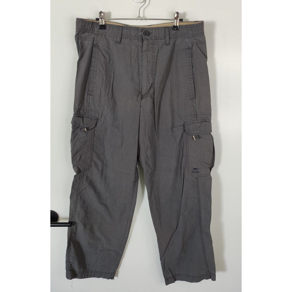 Vintage Nike ACG Pants Mens 33x31 Gray Cargo Outdoor Hiking All Conditions Gear